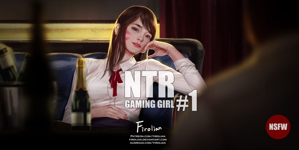 NTR – Gaming Girl (Overwatch) [Firolian] Porn Comic