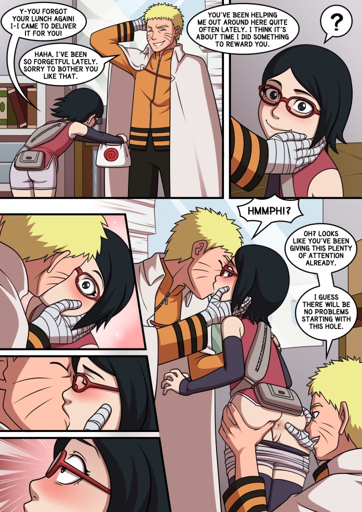 Naruto X Sarada (Naruto) [Incognitymous] Porn Comic