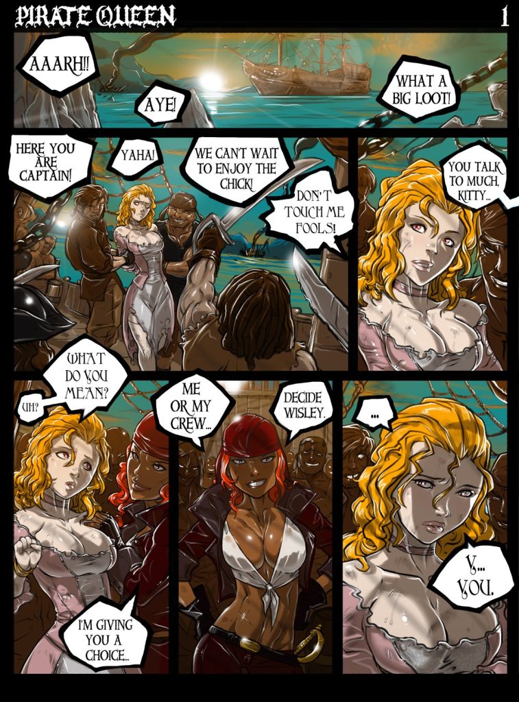 Pirate Queen [Ganassa] Porn Comic