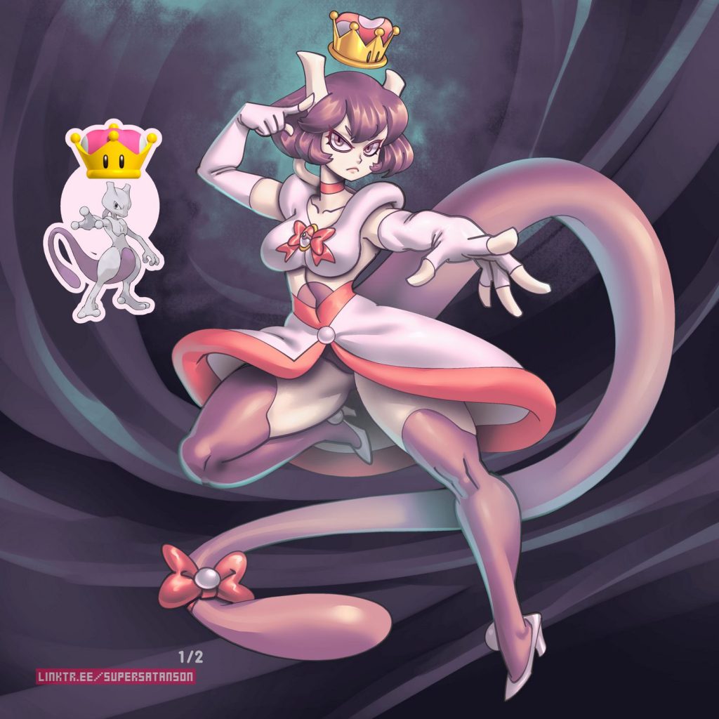 Princess Mewtwo (Pokemon) [SuperSatanSon] Porn Comic