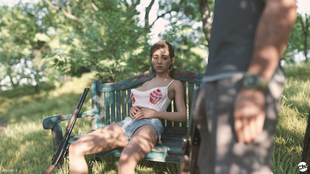 Restless (The Last Of Us) [Chi3DX] Porn Comic