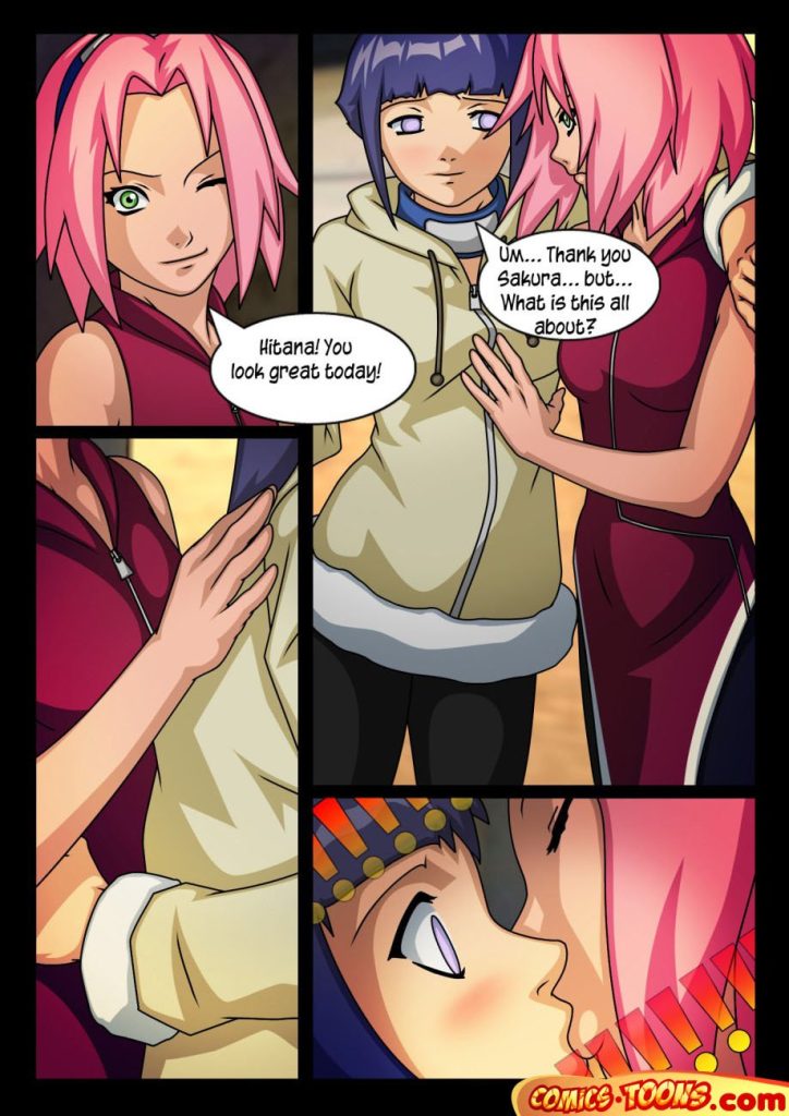 Sakura X Hinata (Naruto) [Comics-Toons] Porn Comic