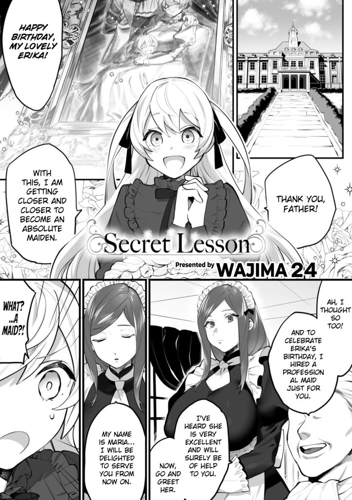 Secret Lesson [Wajima24] Porn Comic