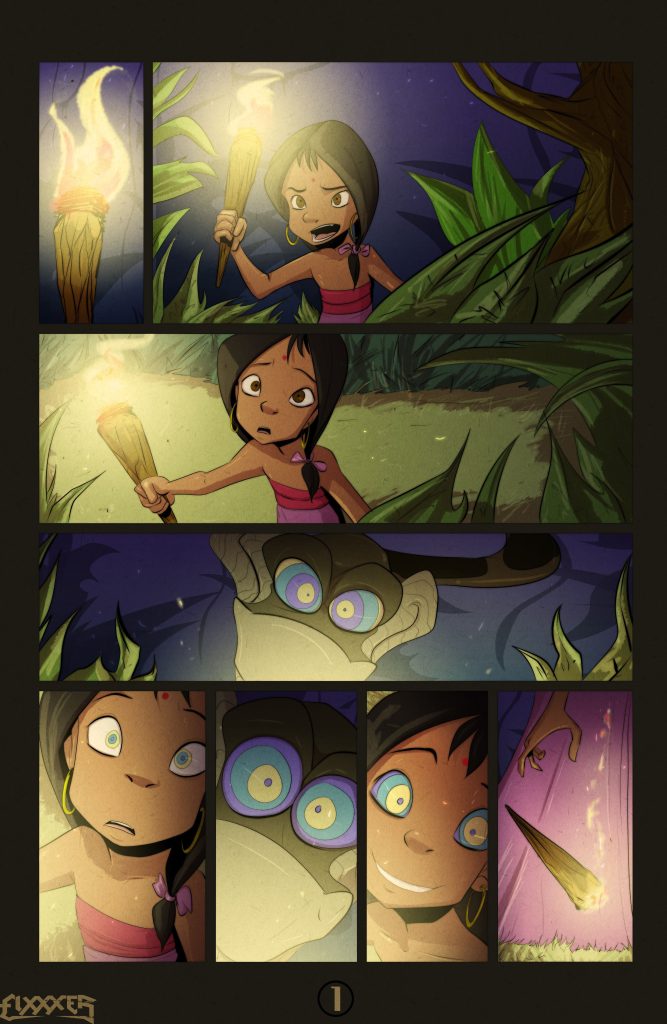 Shanti And Kaa Mini Comics (The Jungle Book) [FIXXXER] Porn Comic