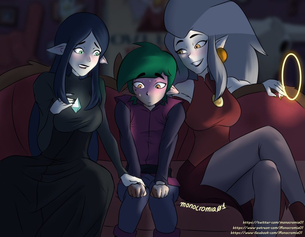 Sister’s game (The Owl House) [Monocromia01] Porn Comic