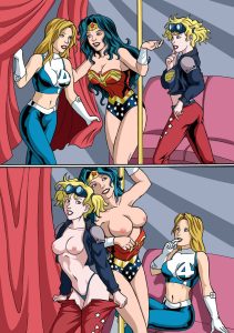 Superhero Fun (Fantastic Four , Wonder Woman) [Palcomix]