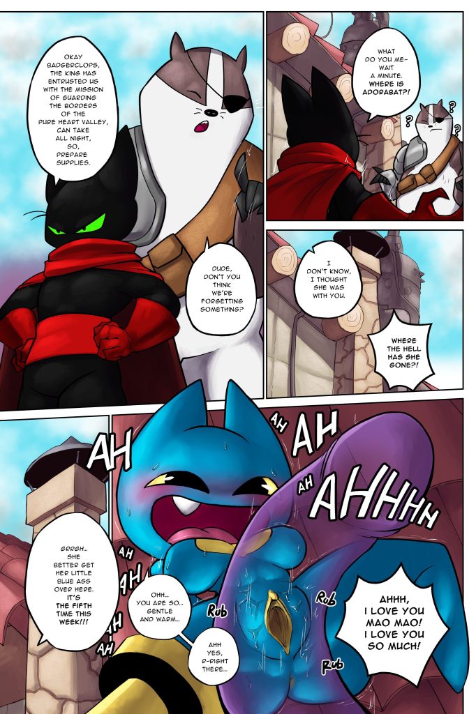 Tea Mo Mao Mao [RuddyRzaq] Porn Comic