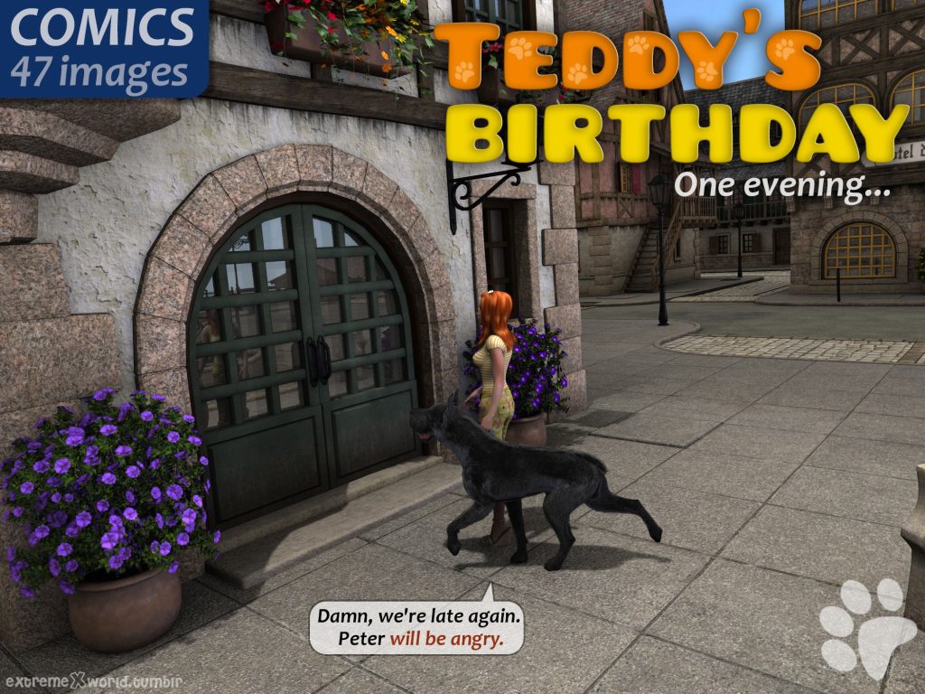 Teddy’s Birthday [ExtremeXWorld] Porn Comic