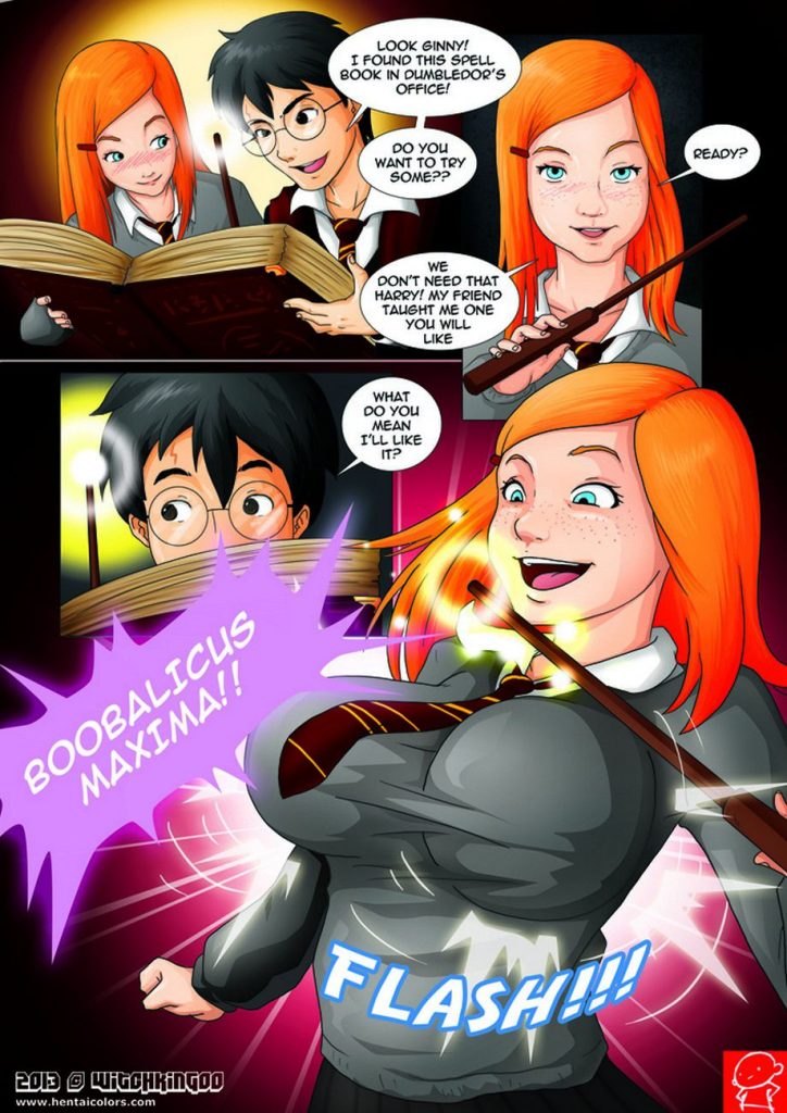 The Forbidden Spells (Harry Potter) [WitchKing00] Porn Comic