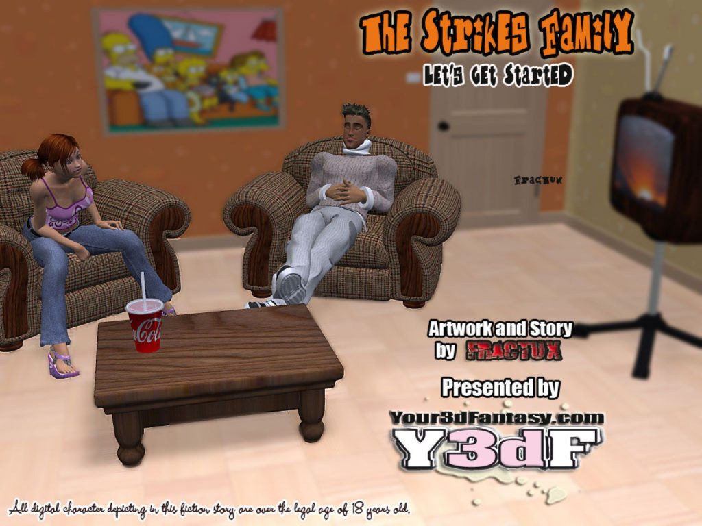 The Strikes Family [Y3DF] Porn Comic