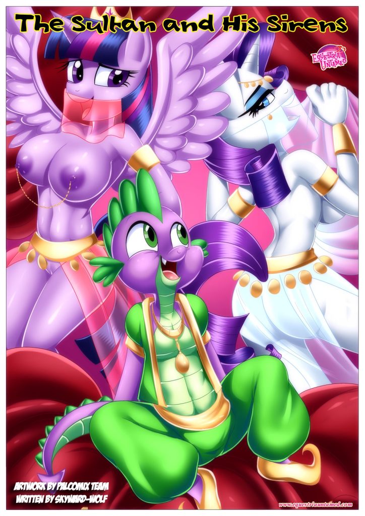 The Sultan and His Sirens (My Little Pony: Friendship is Magic) [Palcomix] Porn Comic