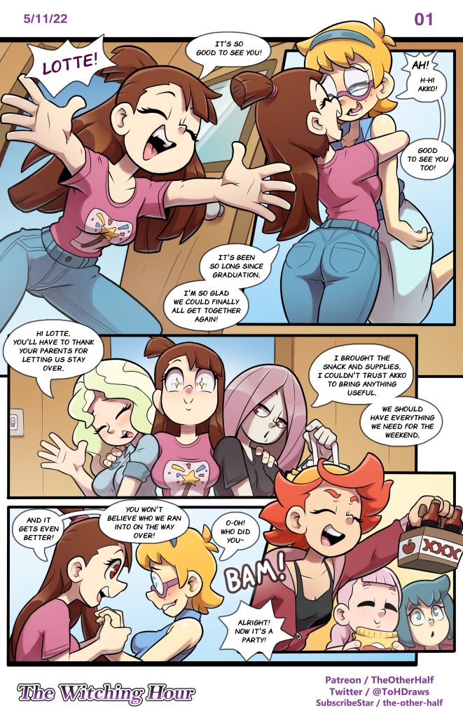 The Witching Hour (Little Witch Academia) [TheOtherHalf] Porn Comic