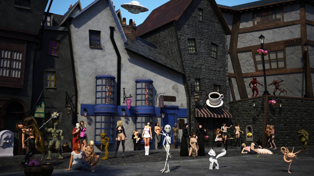 Town [Casgra] Porn Comic