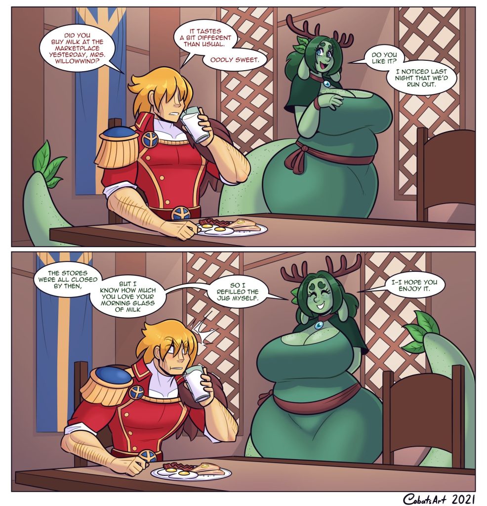 Udderly Dairy Situation [Cobatsart] Porn Comic