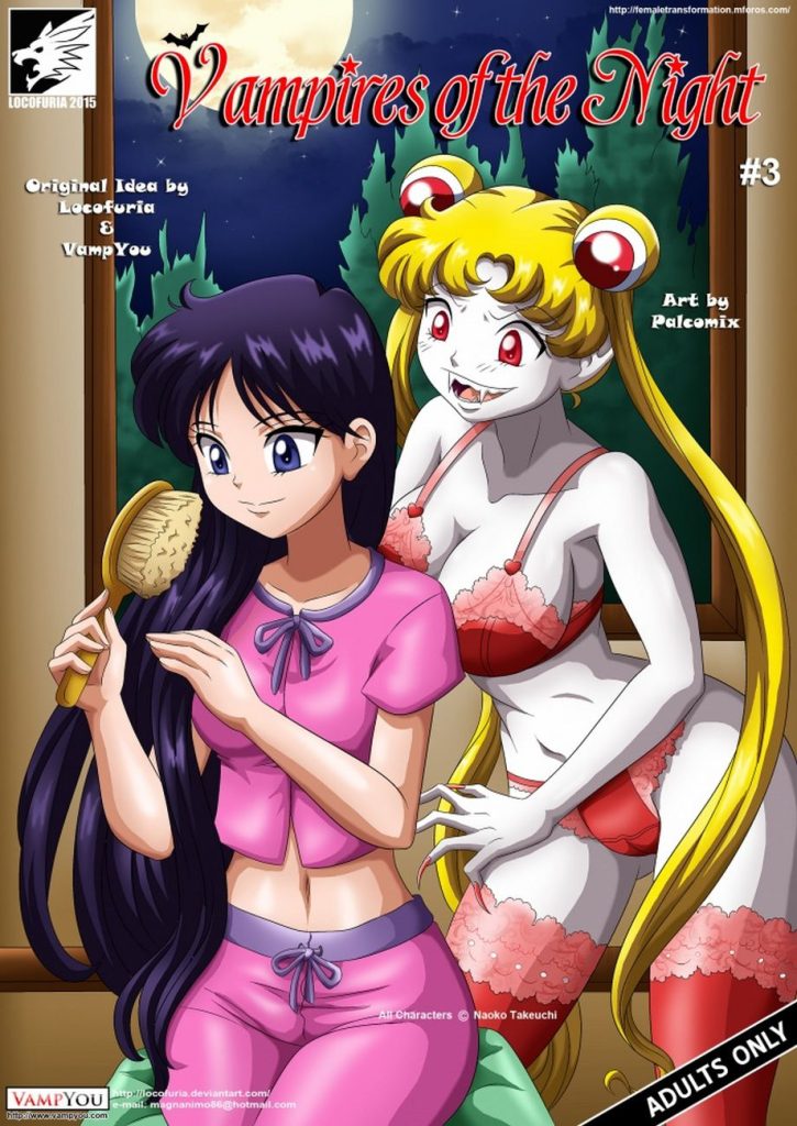 Vampires Of The Night (Sailor Moon) [Palcomix] Porn Comic