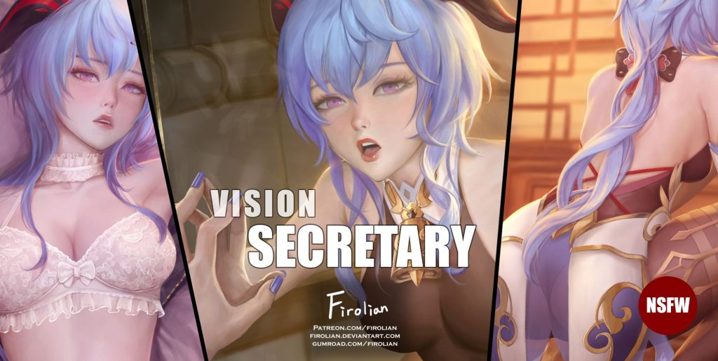 Vision – Secretary (Genshin Impact) [Firolian] Porn Comic
