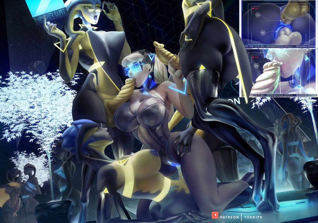 WANDERLUST // A scientist’s guide to Xenobiology [The Kite] Porn Comic