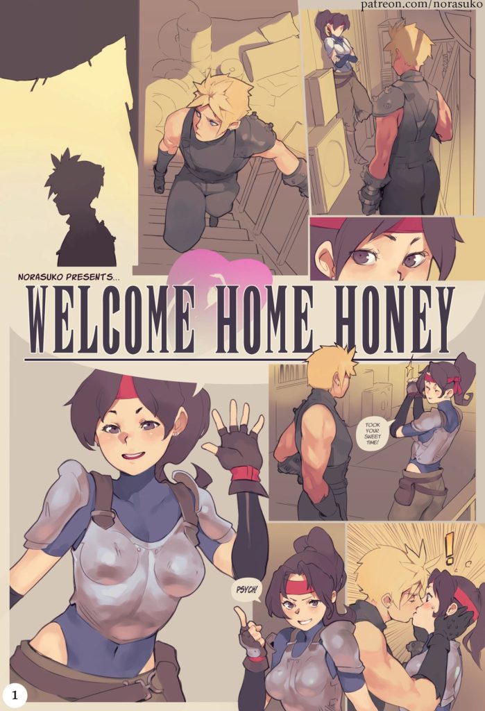 Welcome Home Honey (Final Fantasy VII) [Norasuko] Porn Comic