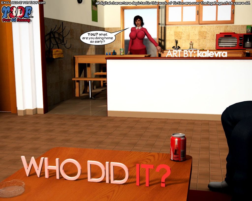 Who Did It? [Y3DF] Porn Comic