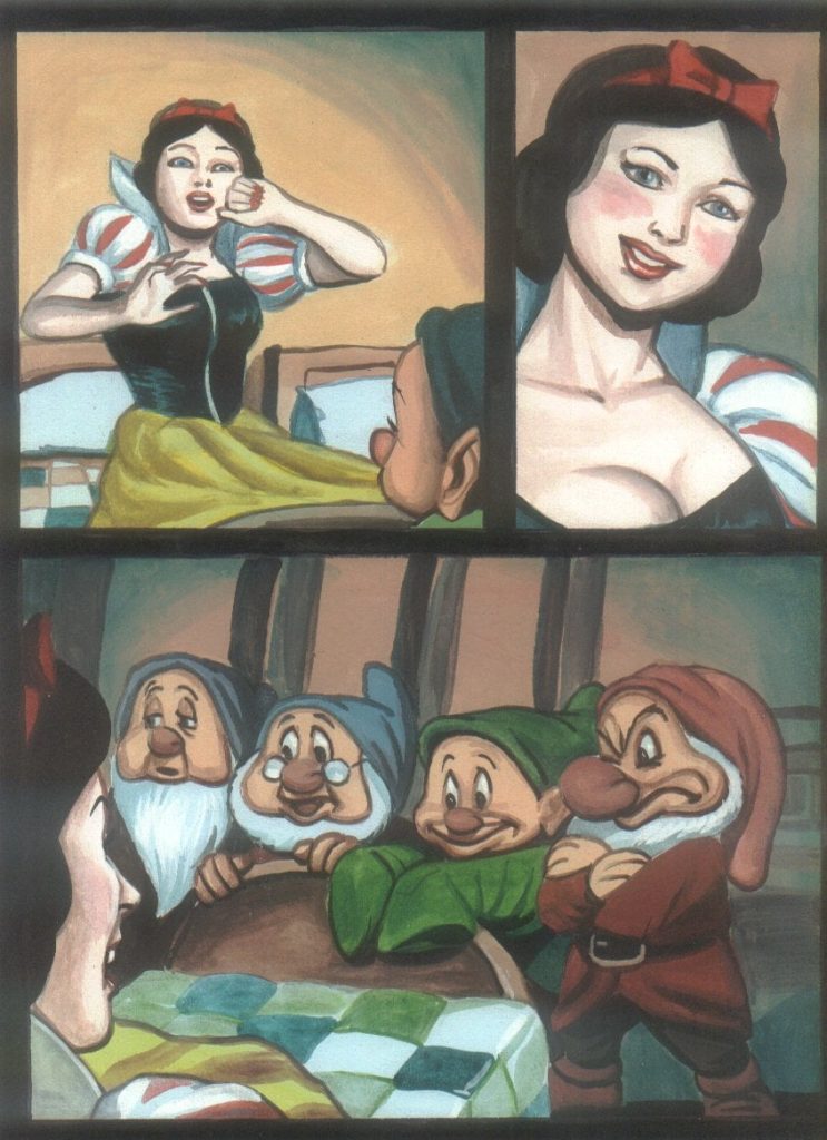 XXX Snow (Snow White And The Seven Dwarfs) [Pandoras Box] Porn Comic