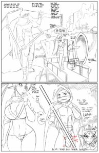 Donny x Syx (Teenage mutant ninja turtles , Mana World) [Fred Perry]