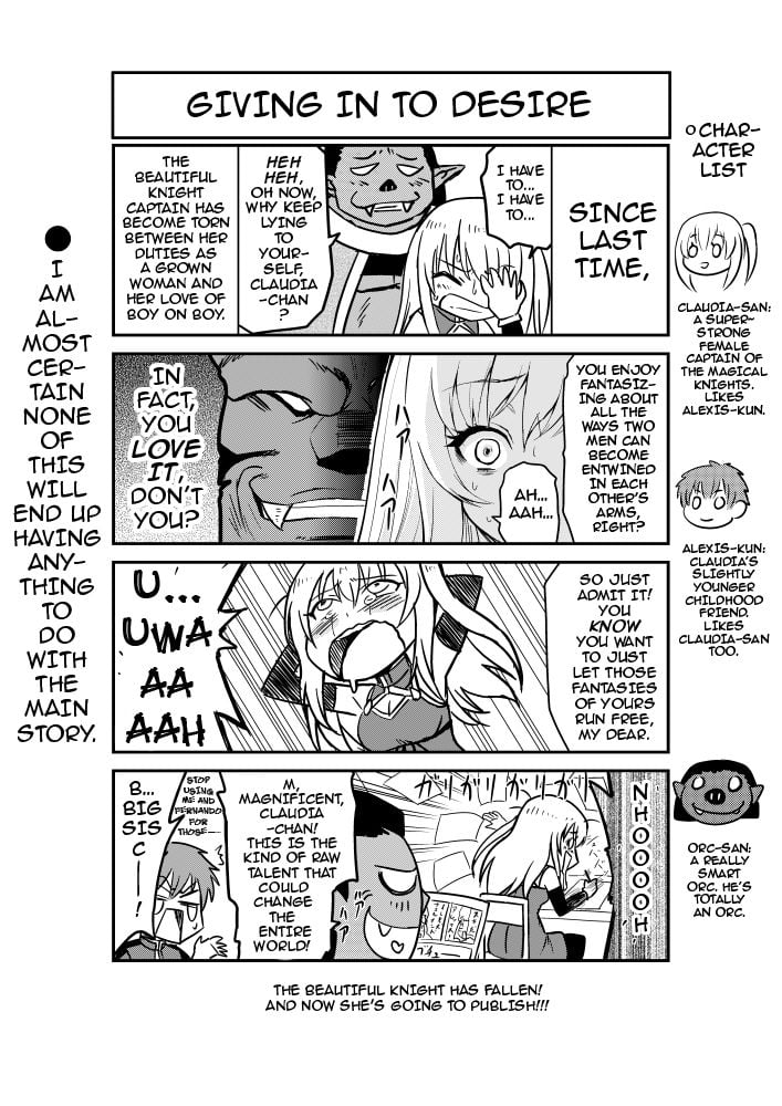 Erona – The Fall of a Beautiful Knight Cursed with the Lewd Mark of an Orc - Chapter 1 — Page 162