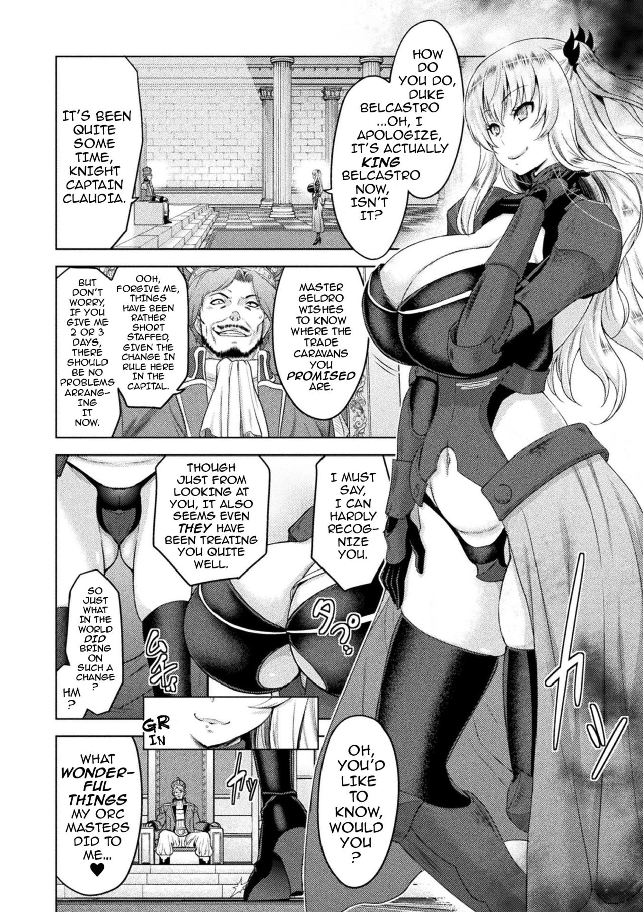 Erona – The Fall of a Beautiful Knight Cursed with the Lewd Mark of an Orc - Chapter 1 — Page 81