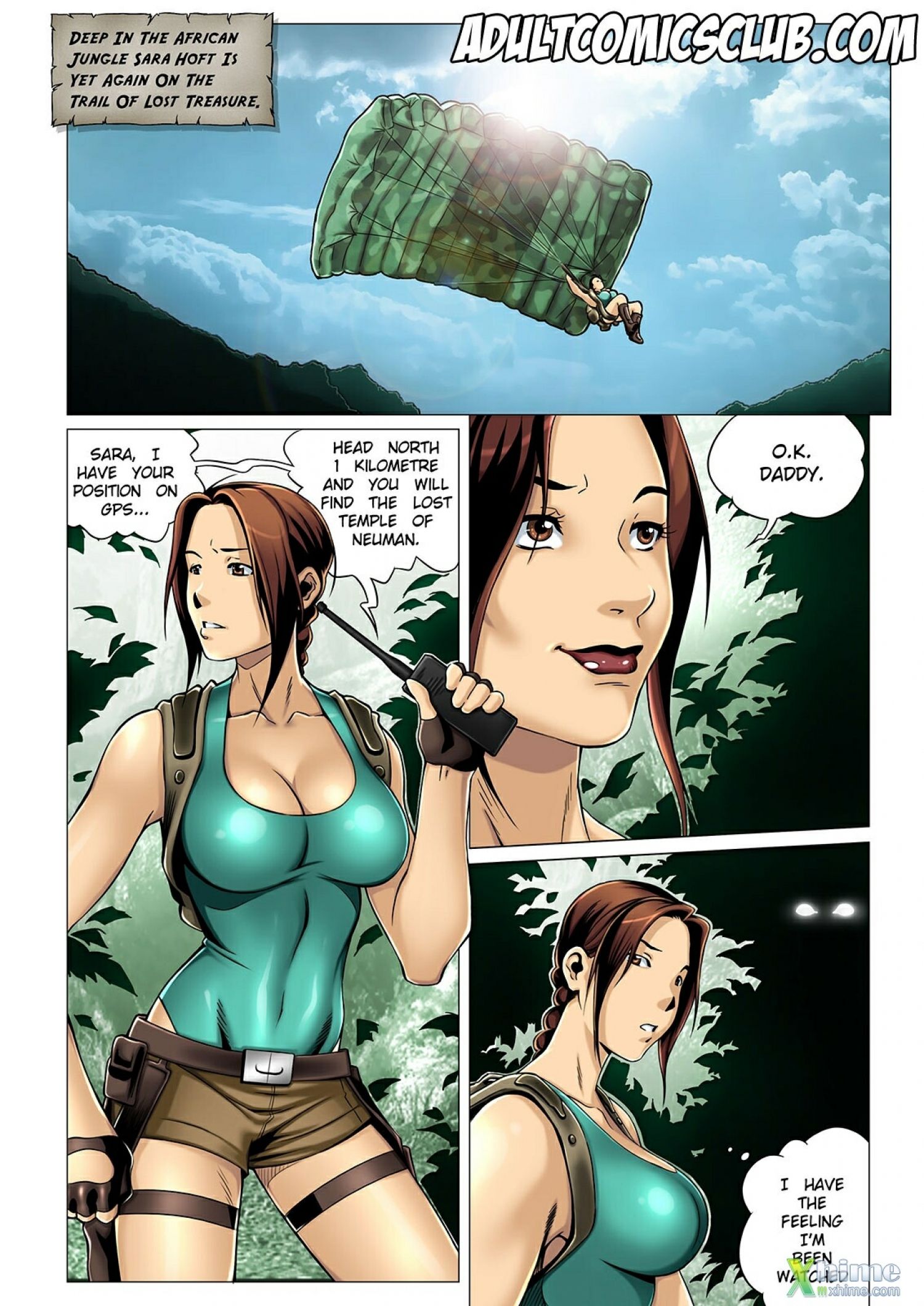 Sara Hoft (Tomb Raider) [Romulo Melkor Mancin] - Chapter 1 — Page 7