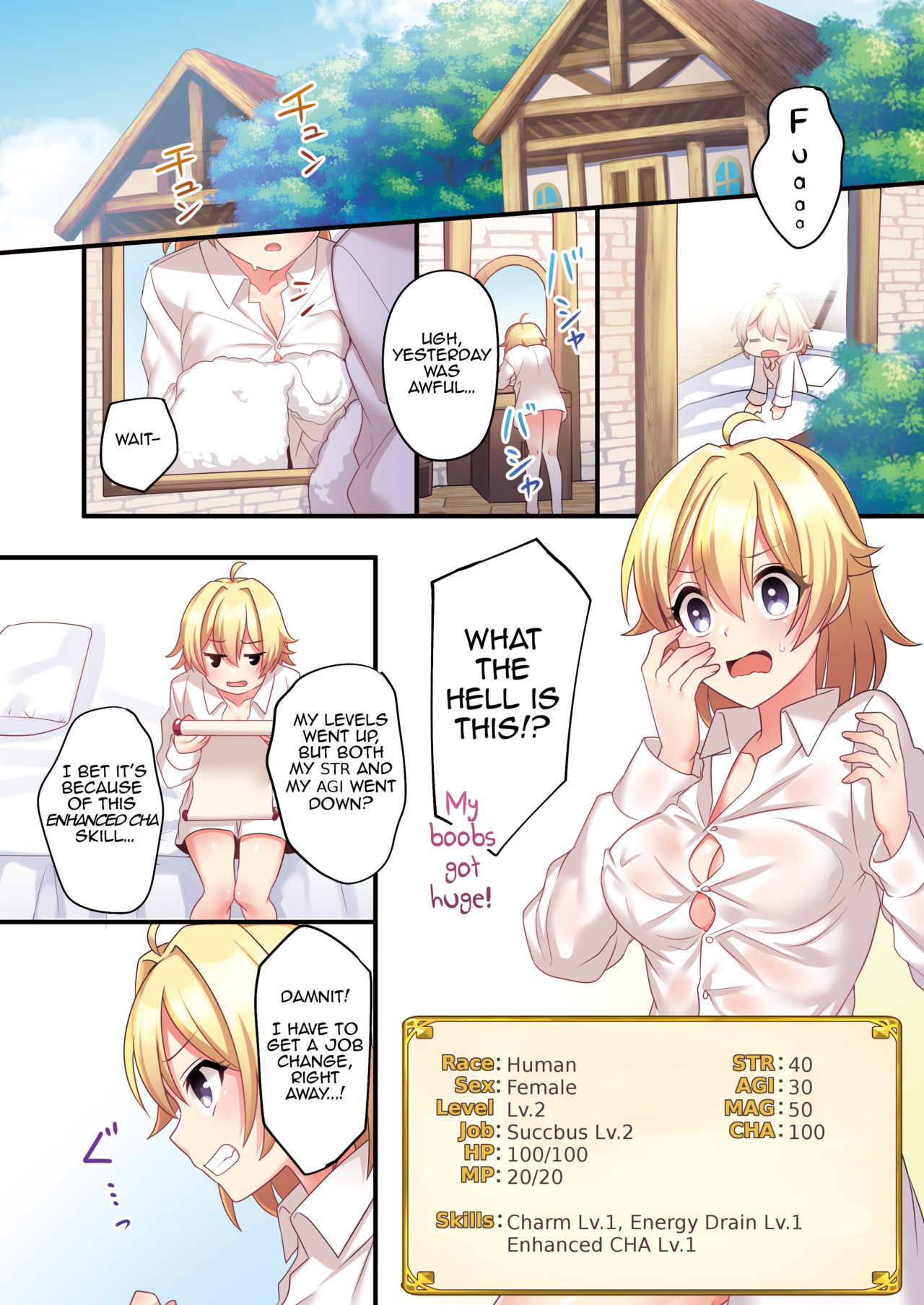 I Was Forcibly Changed Into A Succubus [Meito] - Chapter 1 — Page 12