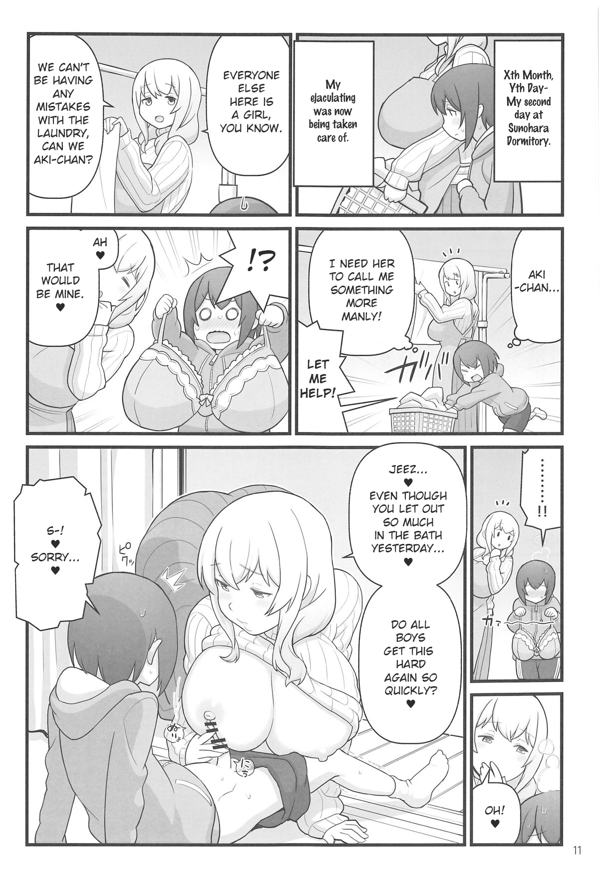 Akkun’s Diary (Sunohara-sou no Kanrinin-san) [Kakuzatou] - Chapter 1 — Page 11
