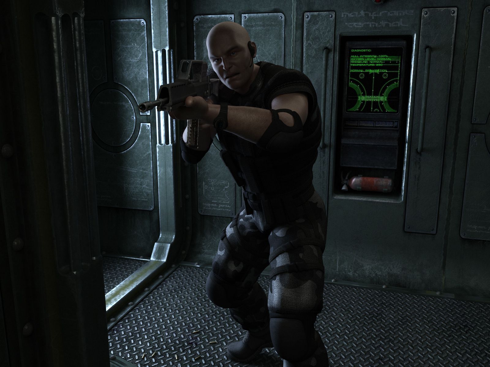 Sci-Fi [Hitman X3Z] - Chapter 1 — Page 35