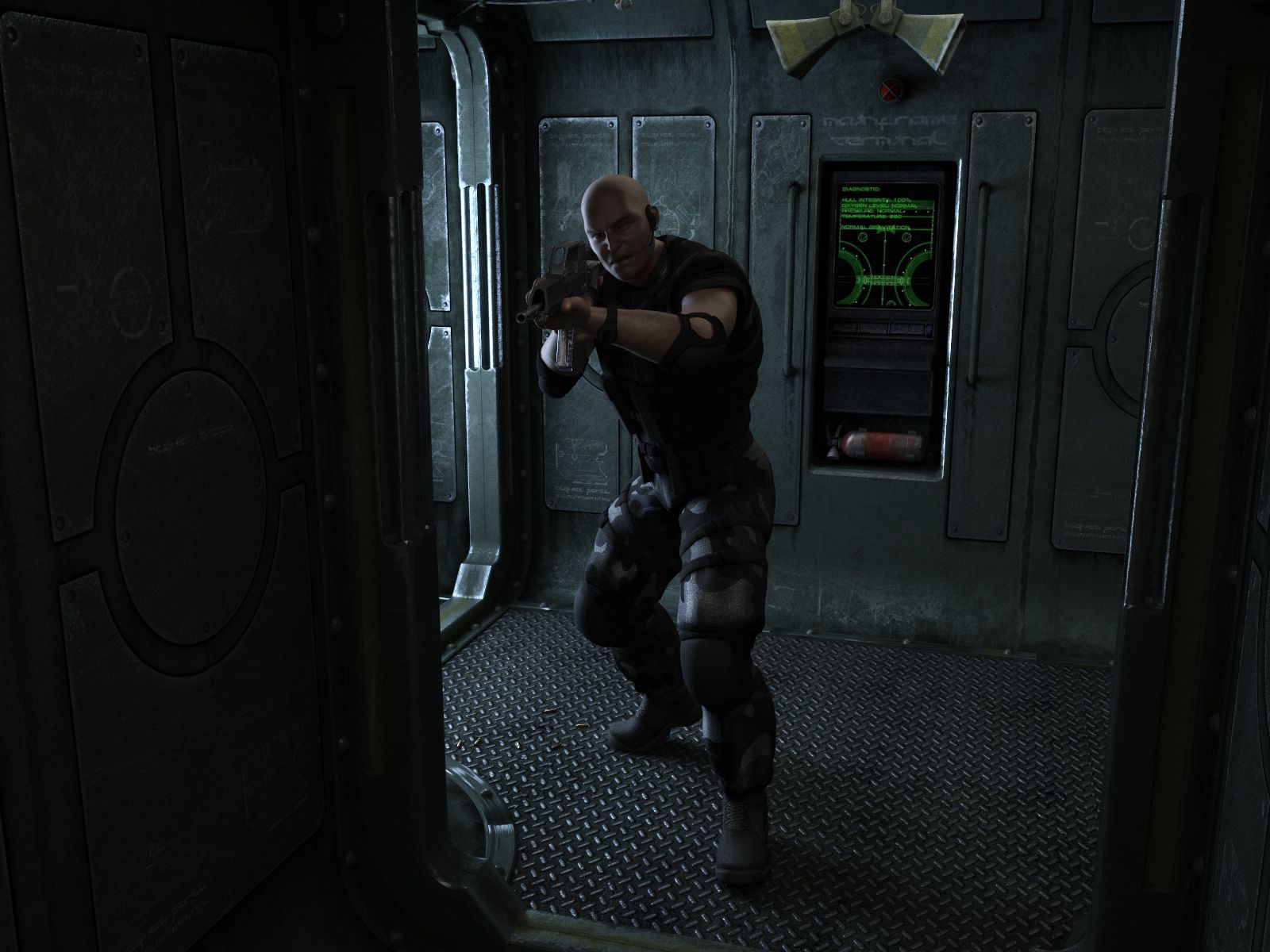 Sci-Fi [Hitman X3Z] - Chapter 1 — Page 36