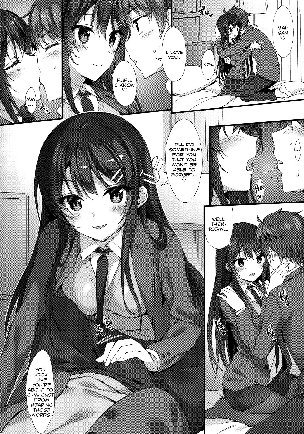 I Want to Flirt With Mai-senpai (Rascal Does Not Dream of Bunny Girl Senpai) [Oryou] - Chapter 1 — Page 5