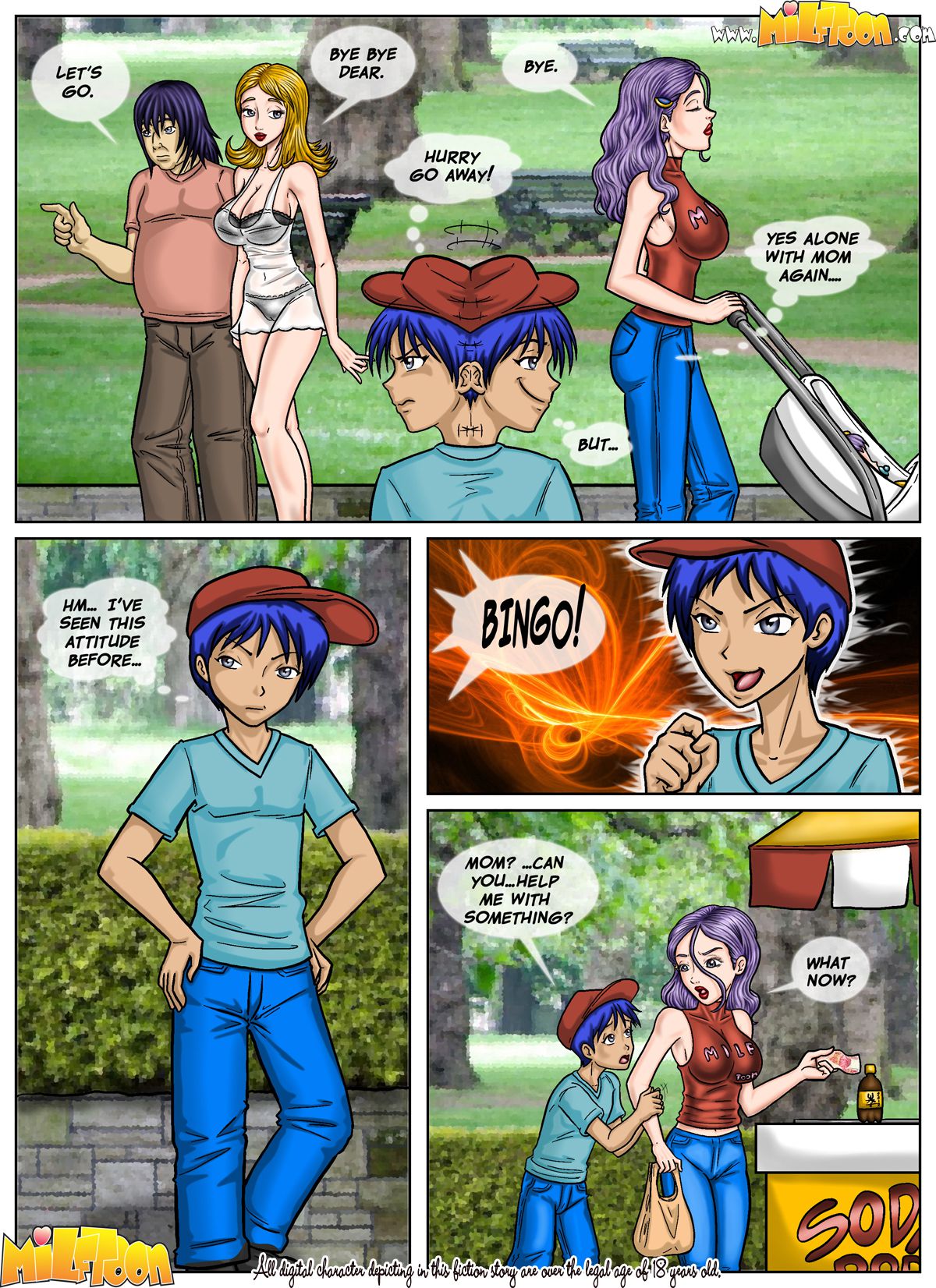 Beach Adventure [MILFToon] - Chapter 5 — Page 10