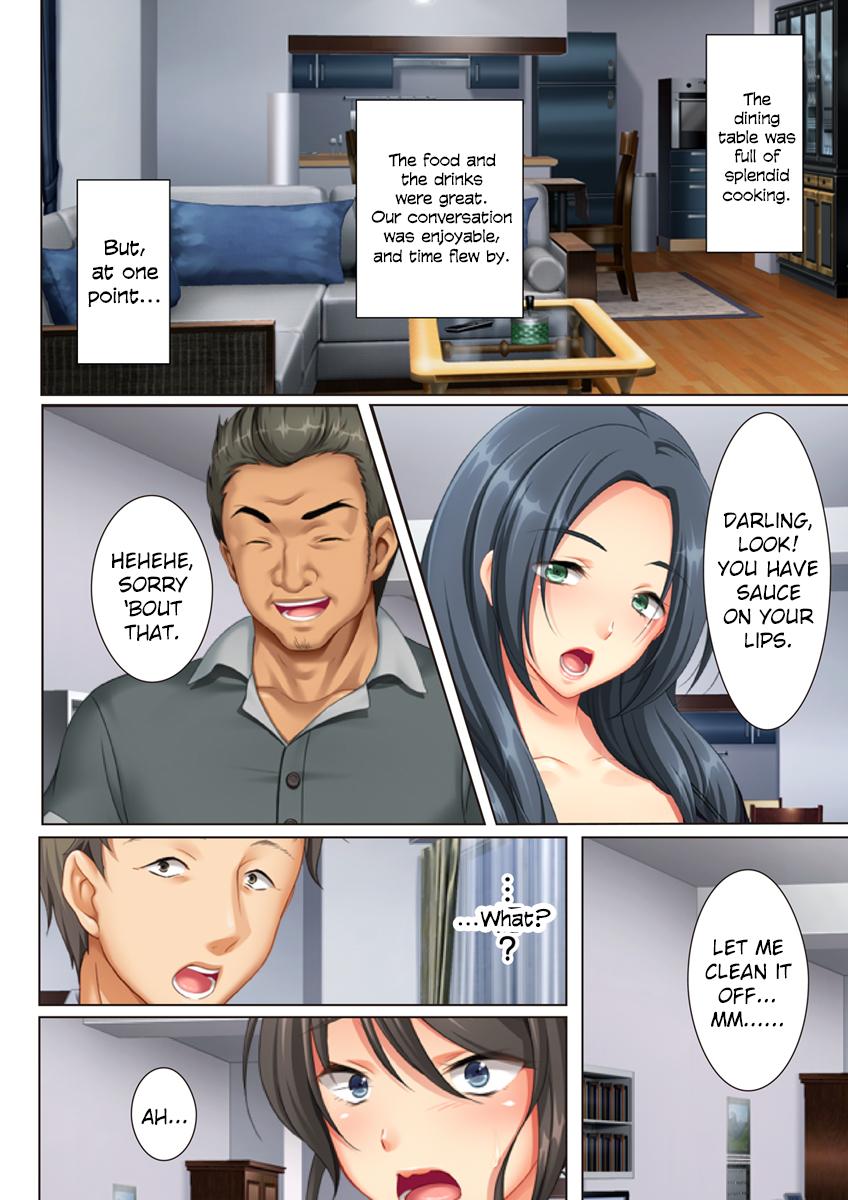 Kabe no Mukou no Tsuma no Koe ~Ai suru Tsuma no Karada wa mou, Tonari no Danna wo Wasure rare nai [Un Equals Shokutarou] - Chapter 1 — Page 8