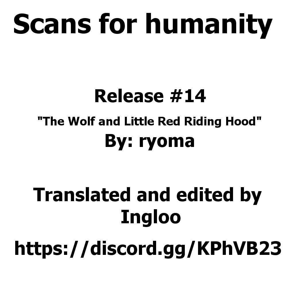 The Wolf and Little Red Riding Hood [Ryoma] - Chapter 1 — Page 19