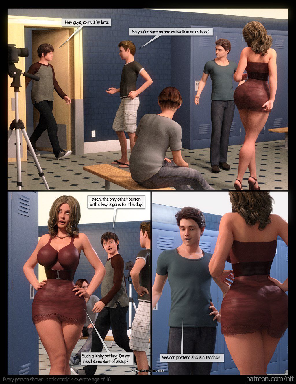 Mother’s Gangbang [NLT Media] - Chapter 1 — Page 12