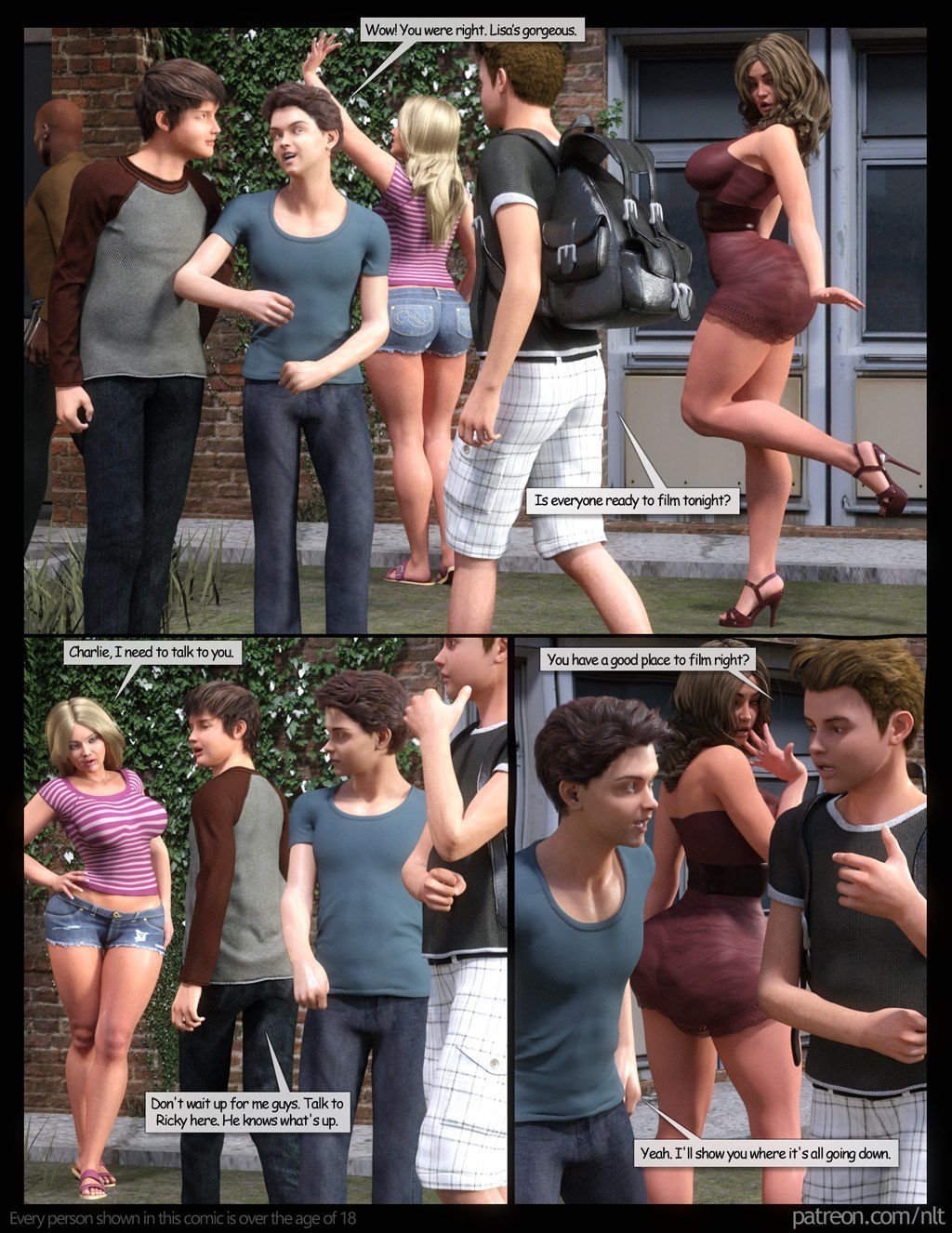 Mother’s Gangbang [NLT Media] - Chapter 1 — Page 6