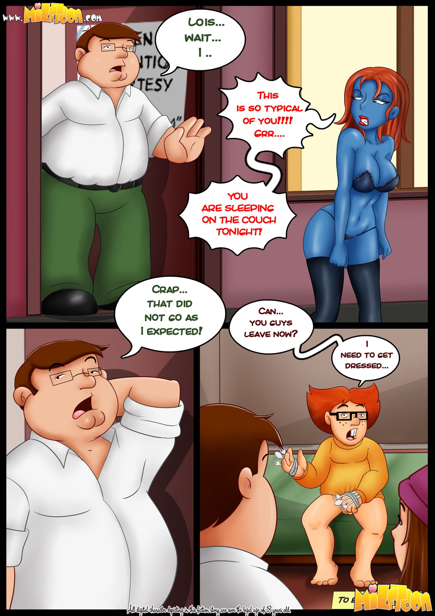 Convention (Family Guy) [MILFToon] - Chapter 1 — Page 9