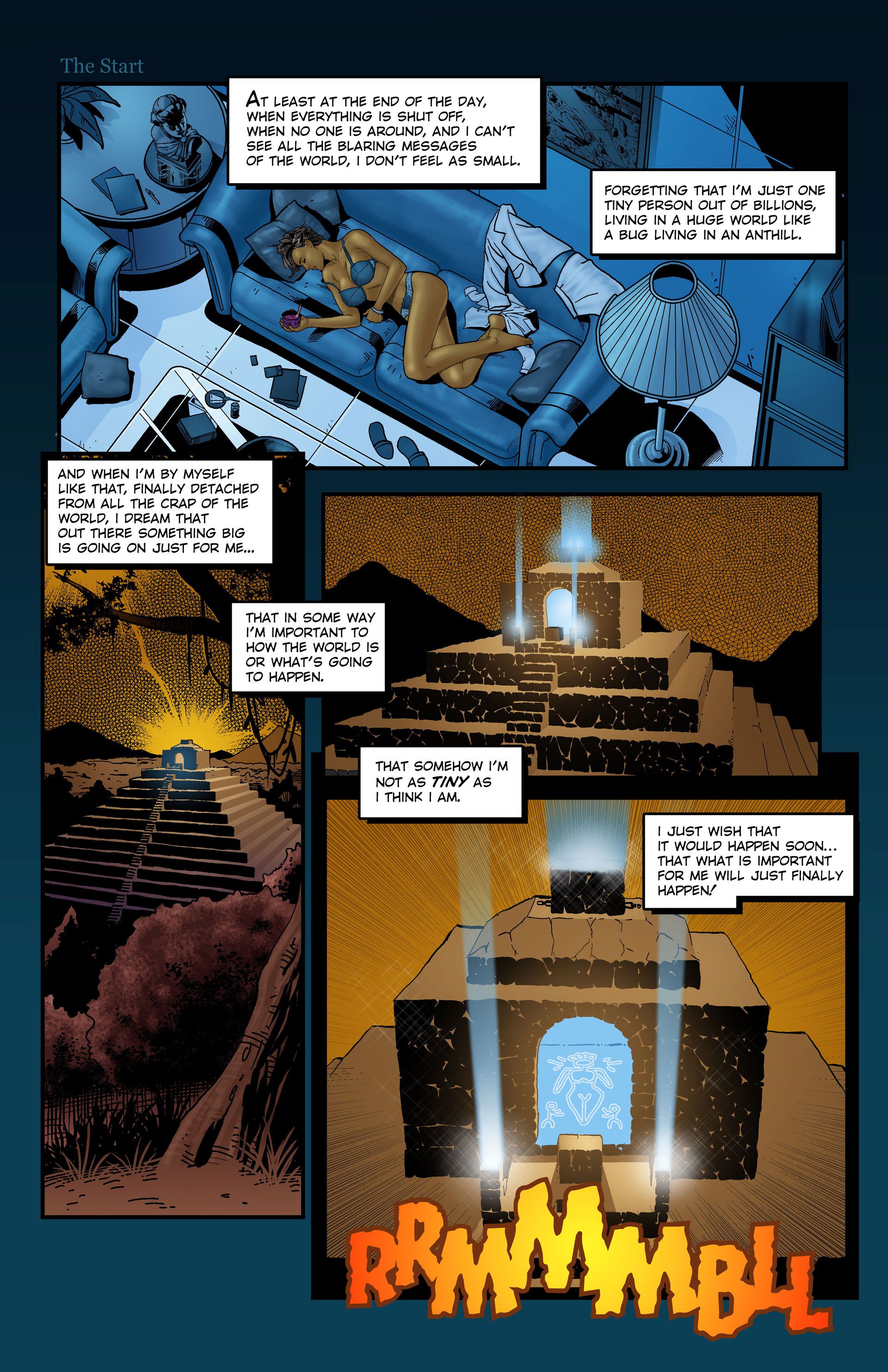 Goddess ADBC [Giantess Fan] - Chapter 1 — Page 5