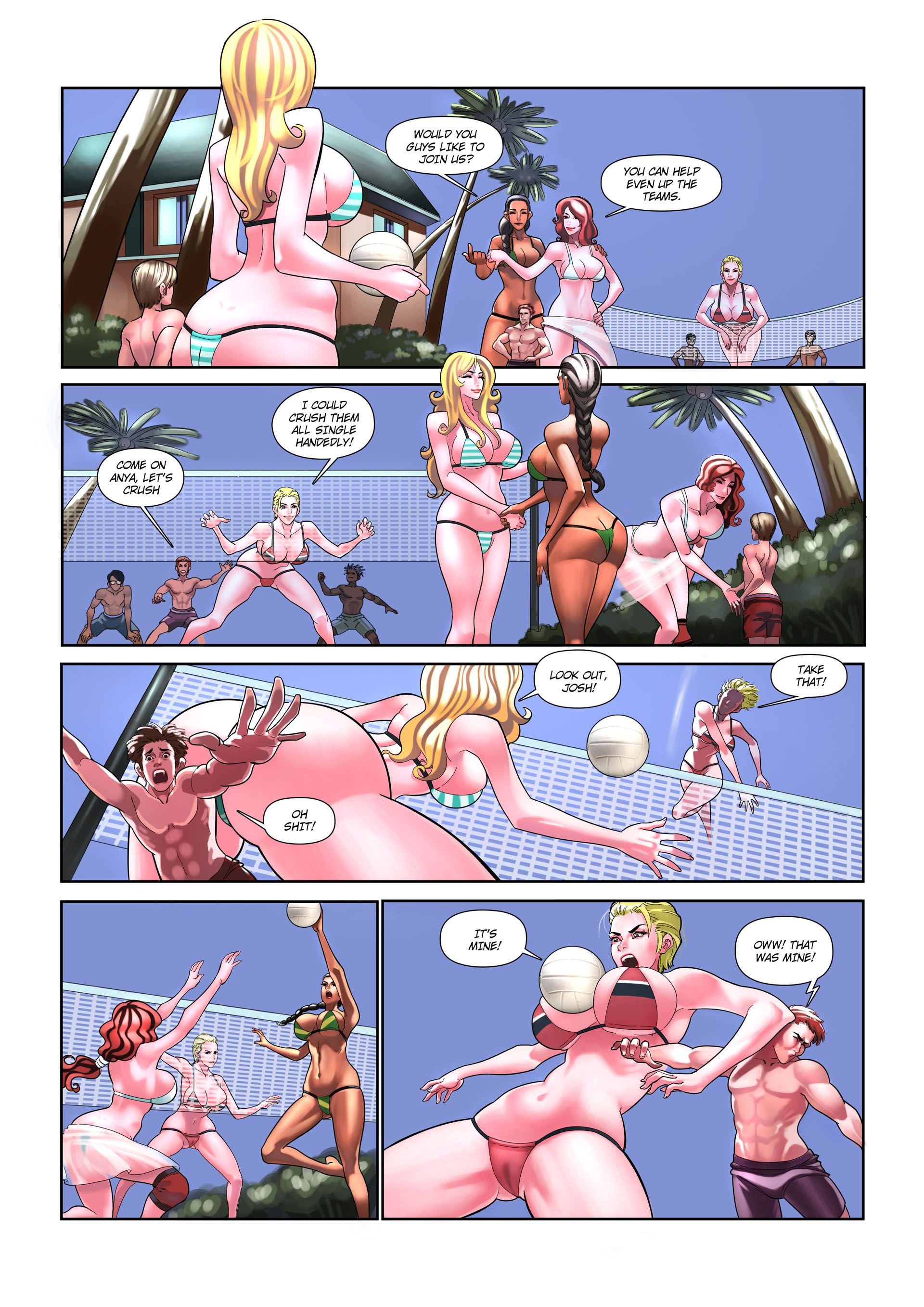 Amazon Hotel [Giantess Fan] - Chapter 2 — Page 12