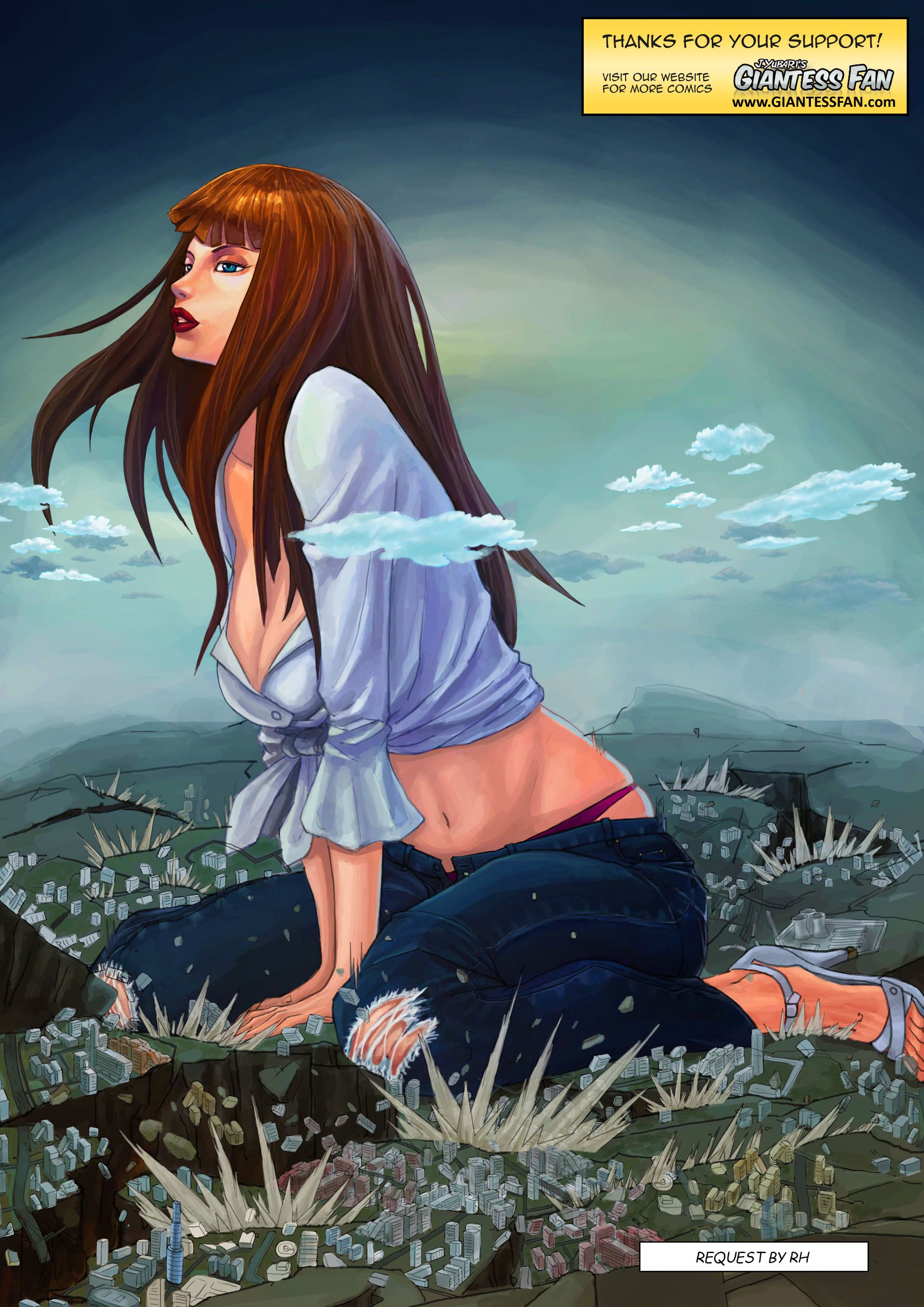 Amazon Hotel [Giantess Fan] - Chapter 2 — Page 21