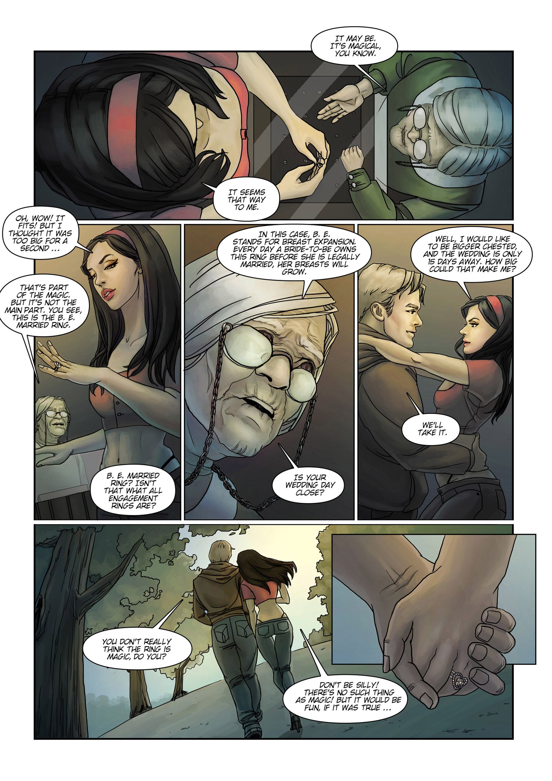 Amazon Hotel [Giantess Fan] - Chapter 3 — Page 24