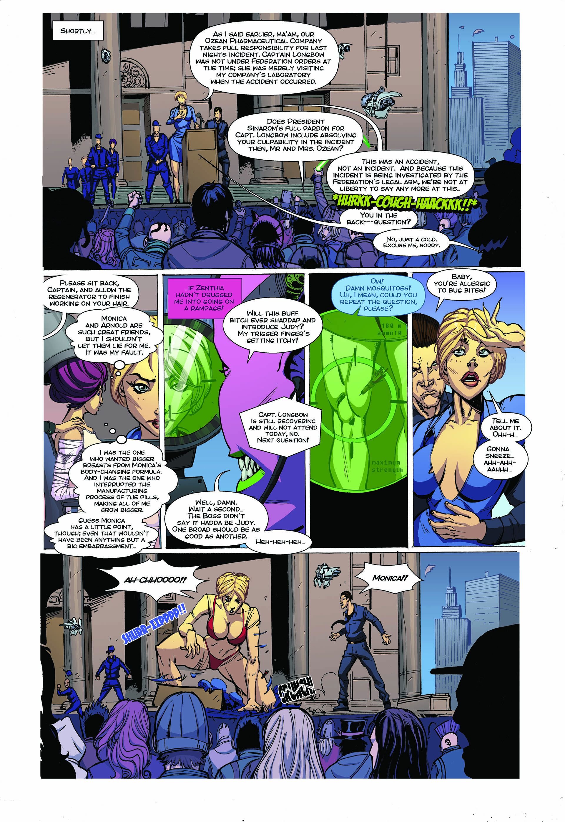 Apex Rush [Giantess Fan] - Chapter 3 — Page 4
