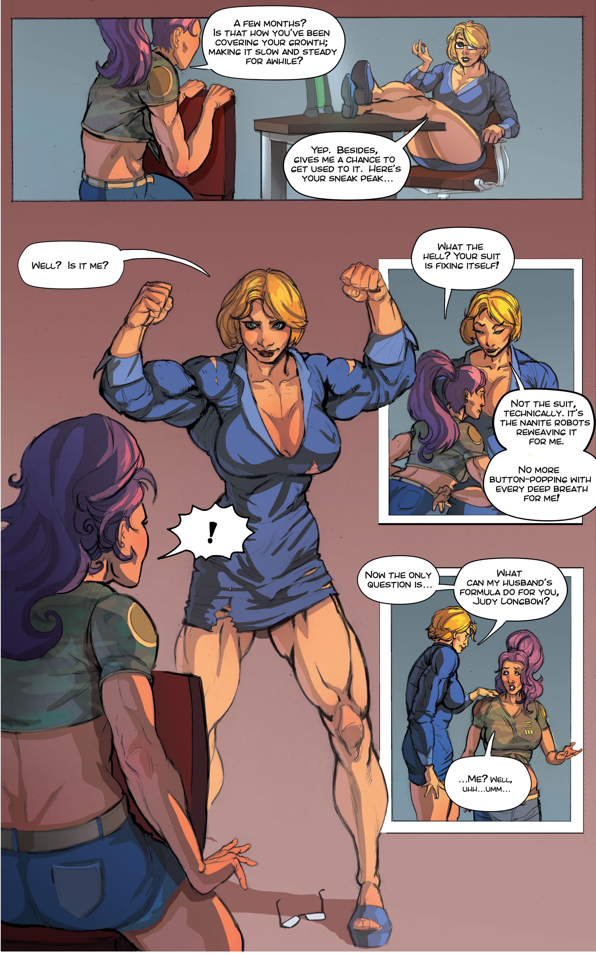 Apex Rush [Giantess Fan] - Chapter 1 — Page 6