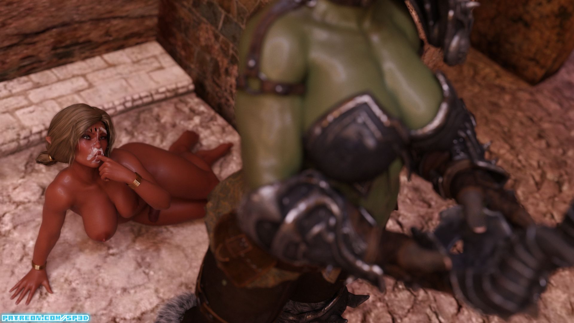 Back Alley Rendezvous [SquarePeg3D] - Chapter 1 — Page 13