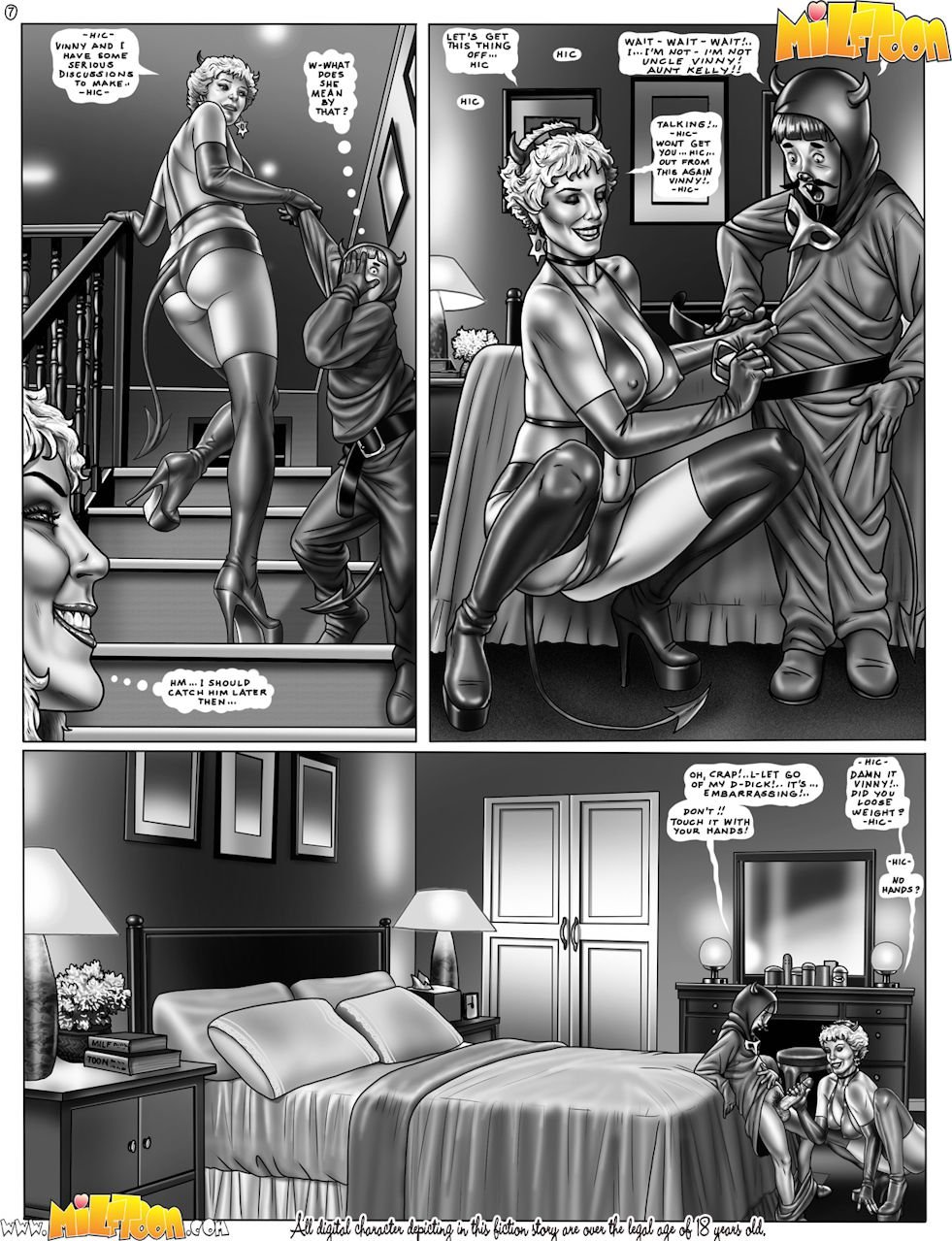 Hell-O-Ween [MILFToon] - Chapter 1 — Page 8