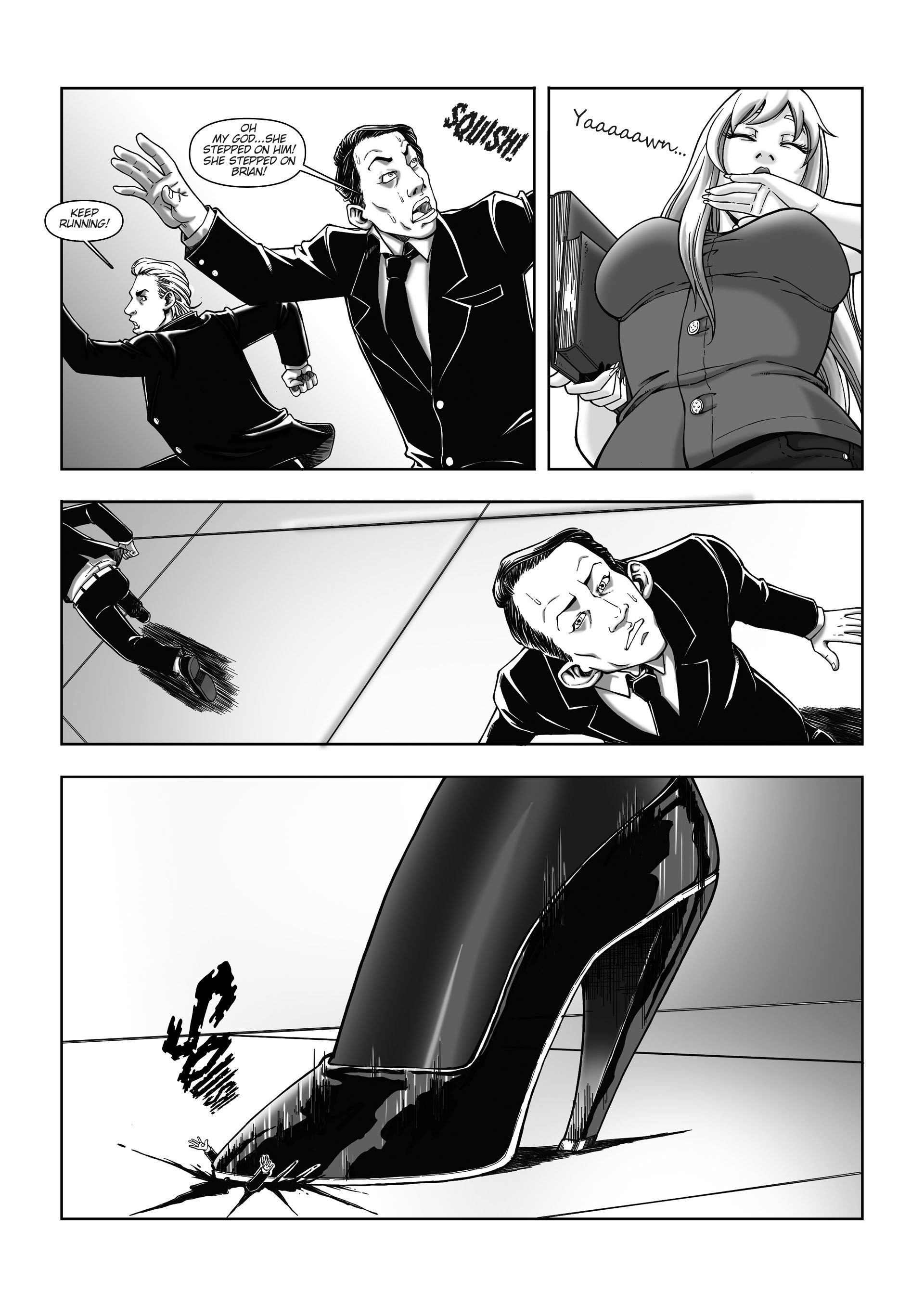 A Secretary’s Tale [Giantess Fan] - Chapter 1 — Page 11