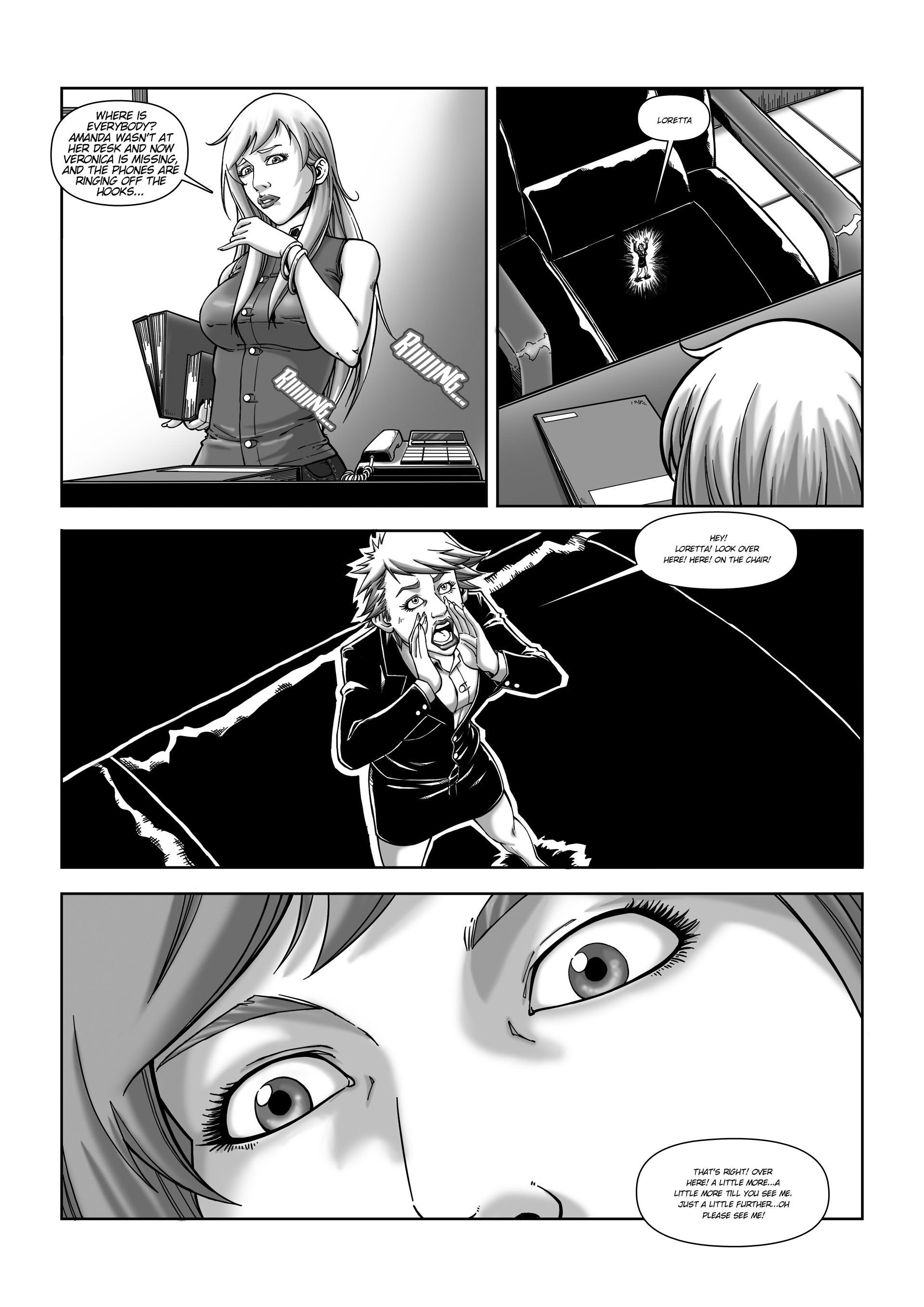 A Secretary’s Tale [Giantess Fan] - Chapter 1 — Page 17