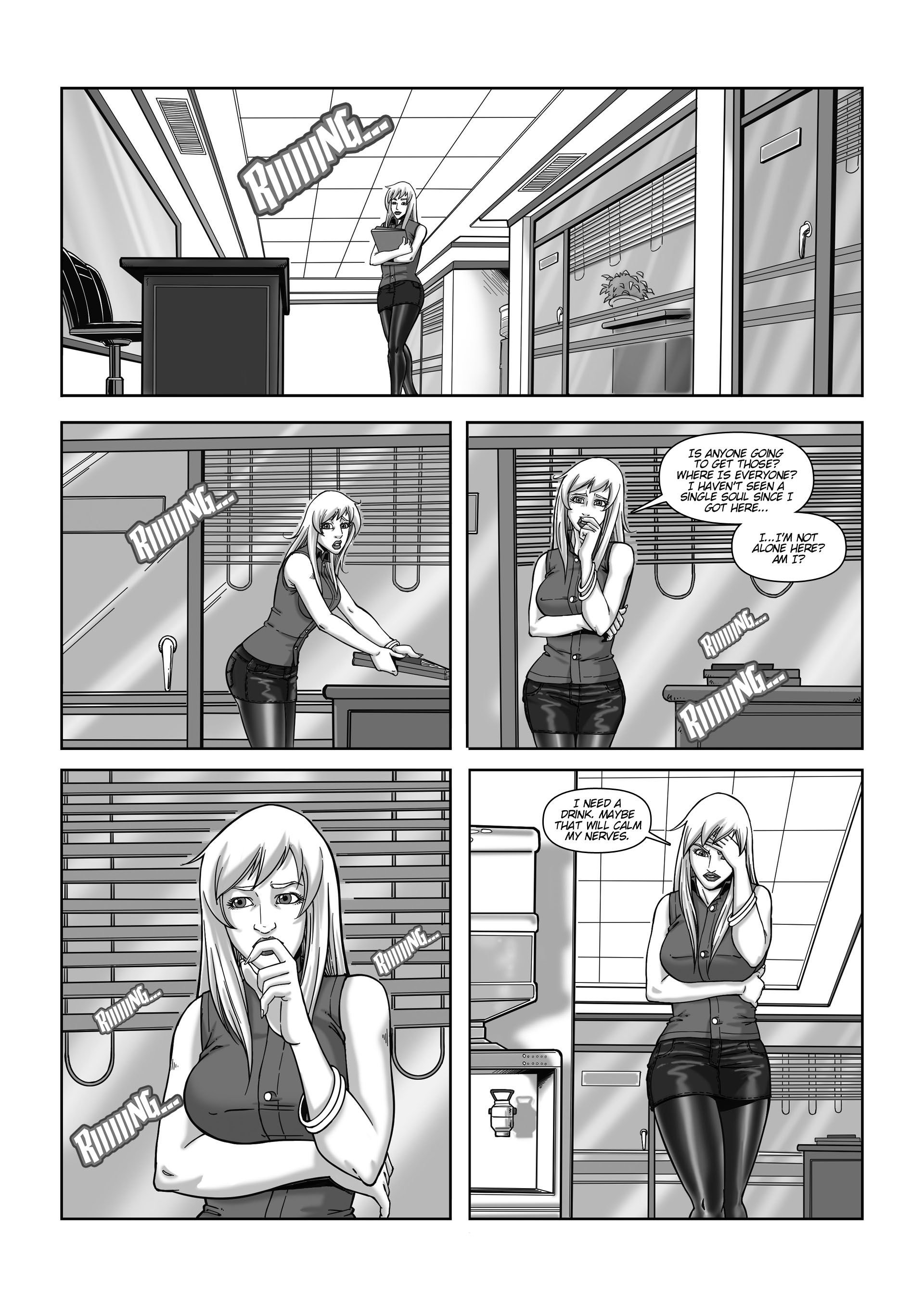 A Secretary’s Tale [Giantess Fan] - Chapter 1 — Page 24